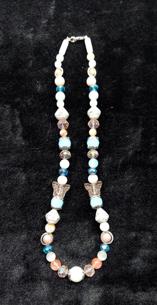 Beach Butterflies Necklace