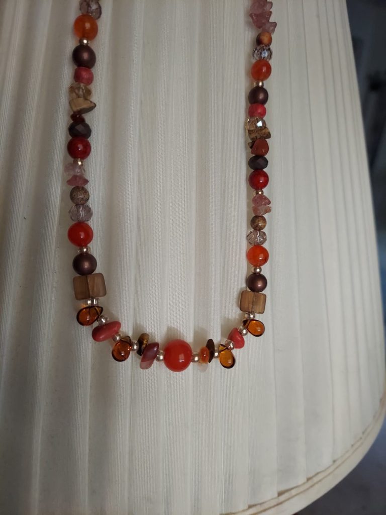 Carnelian Surprise Necklace