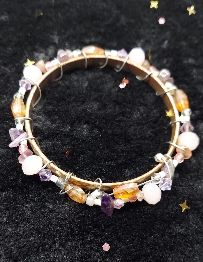 Just Peachy Bangle Bracelet view 2
