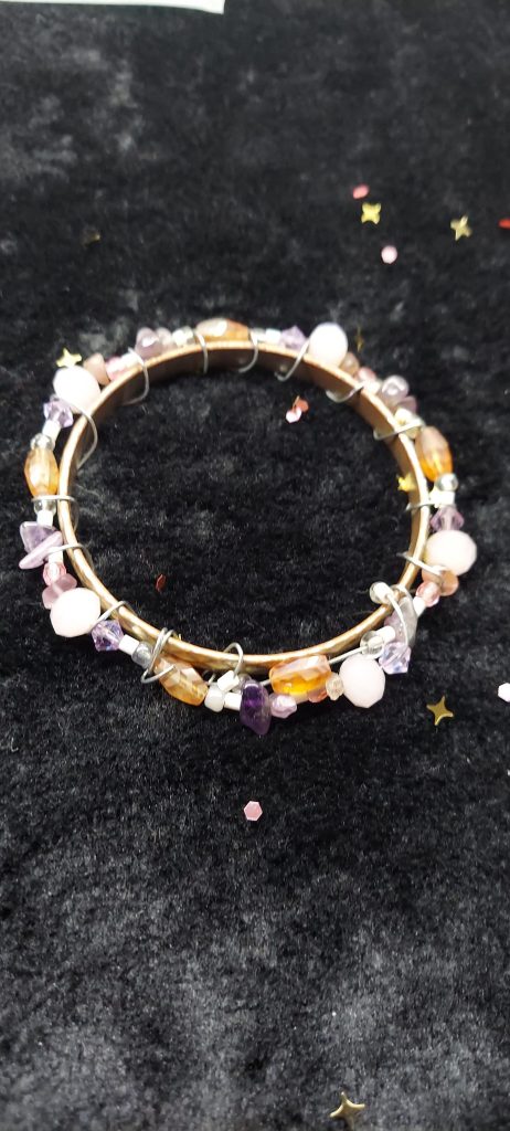Just Peachy Bangle Bracelet view 3