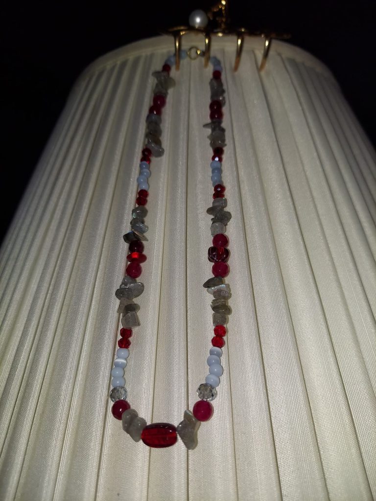 Labradorite Love Necklace view 2